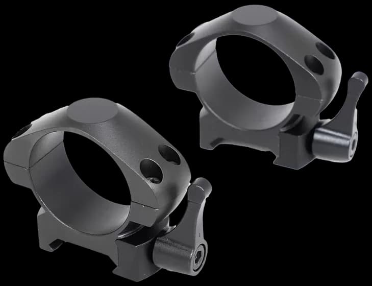 Кольца ARKON 25,4 мм быстросъемные на weaver, стальные, низкие
