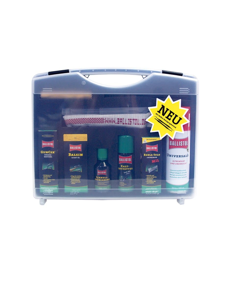 BALLISTOL Set Gun Care, набор из 12 предметов