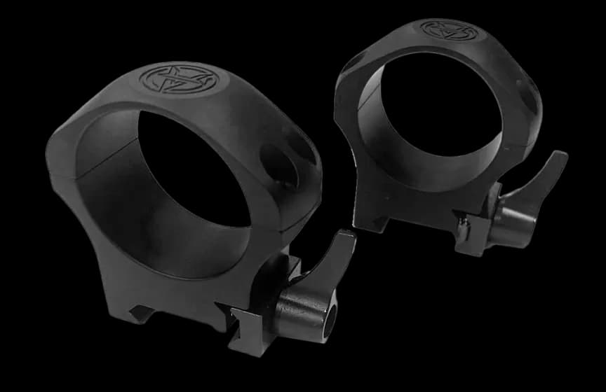 Кольца ARKON 34 мм быстросъемные на weaver, средние