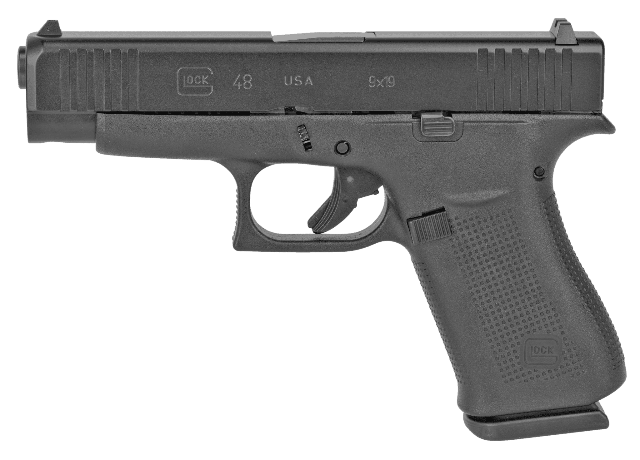 Glock 48 (9x19mm) — Самозарядный пистолет Slimline серии