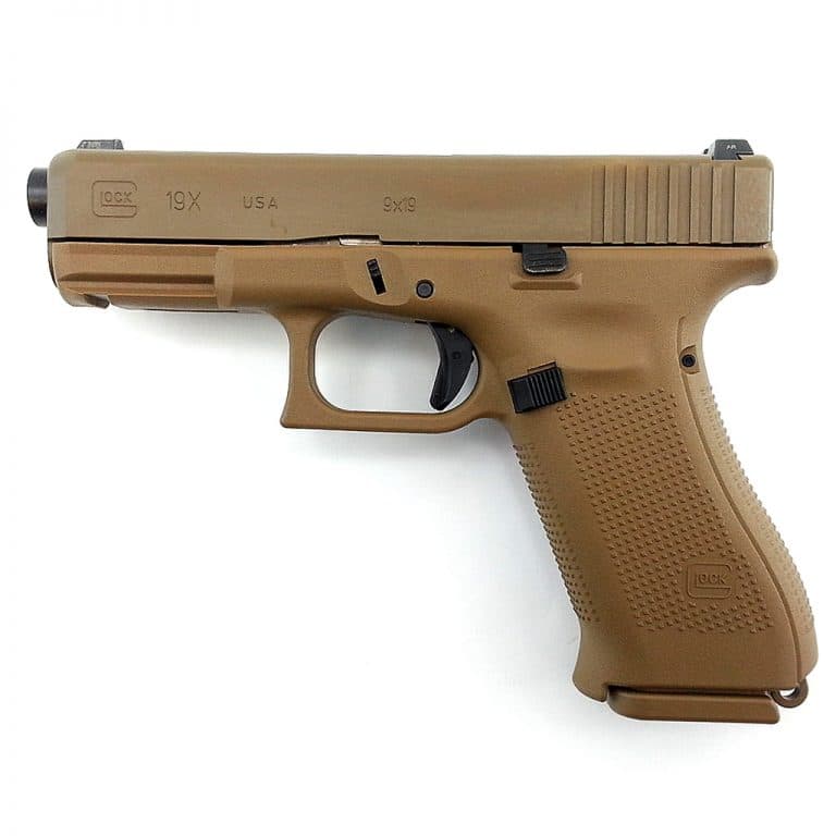 Glock 19X (9x19mm) — Самозарядный пистолет серии Crossover