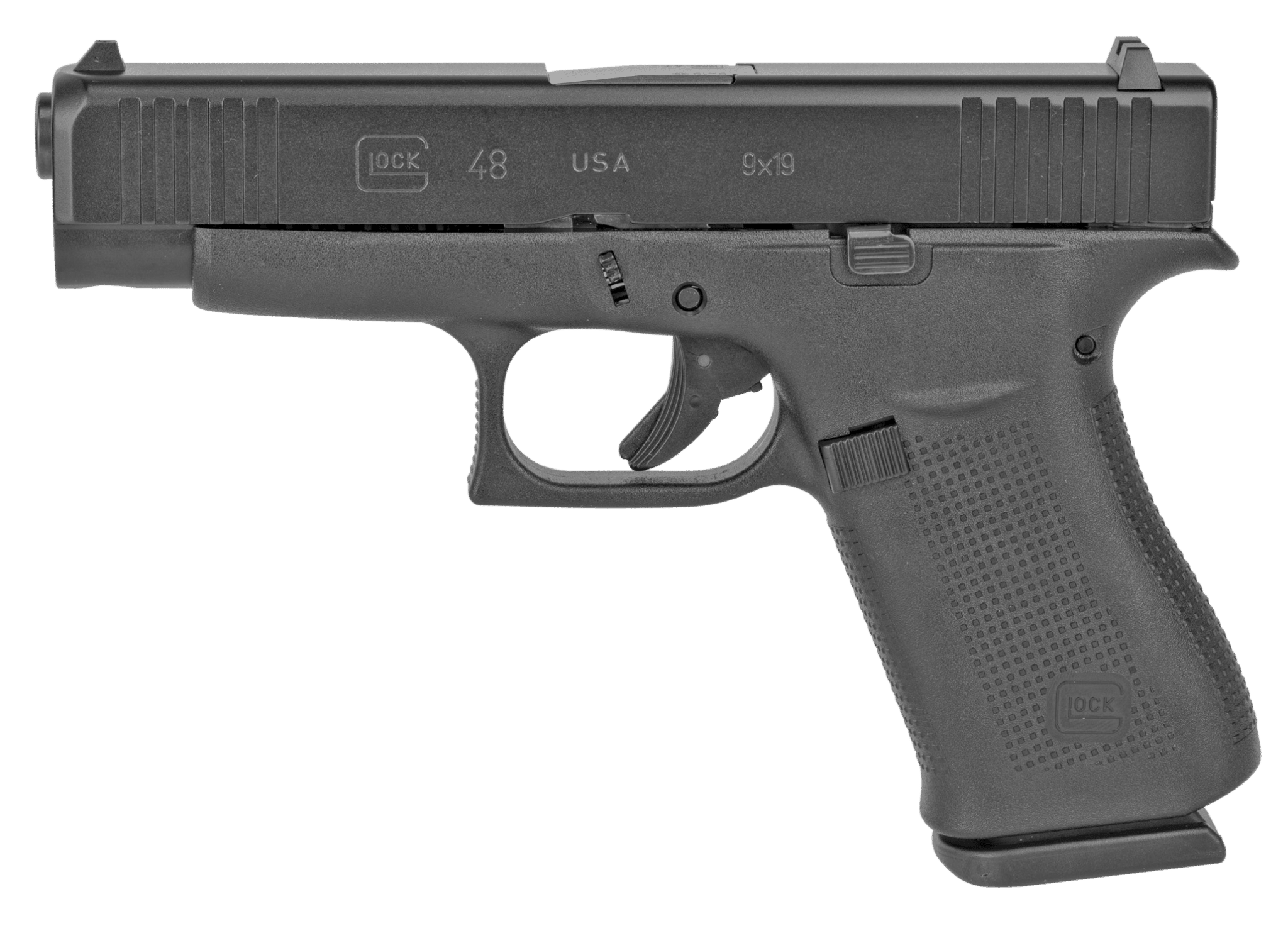 Glock 48 (9x19mm) — Самозарядный пистолет Slimline серии
